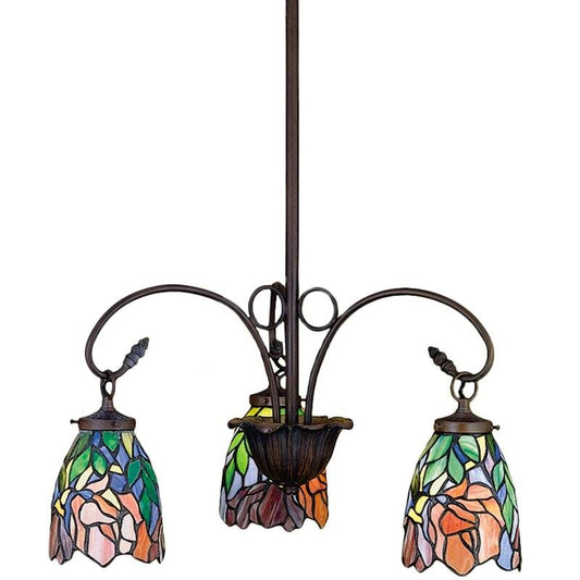 3 - Light Shaded Classic / Traditional Chandelier