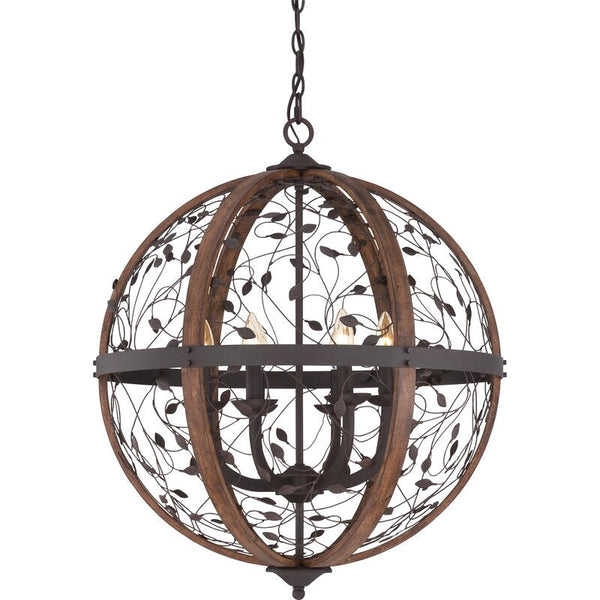 Candle Style Globe Chandelier